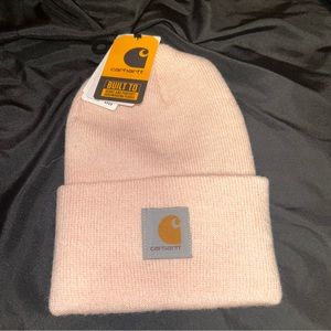 Carhartt pale pink hat